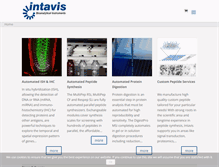Tablet Screenshot of intavis.com